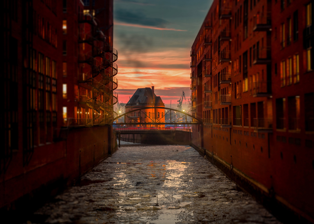 Mesto ve vode Plakát