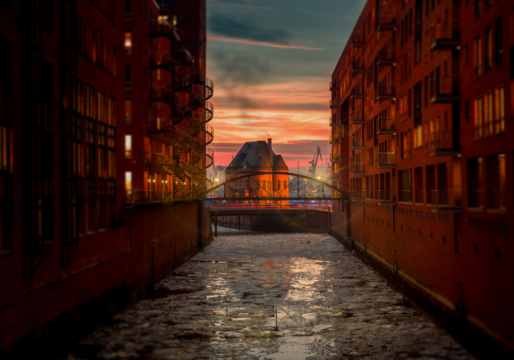 Mesto ve vode Plakát