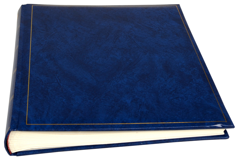 Henzo Basic Line Fotoalbum Modrá - 30x36 cm (80 Bílá Strany / 40 listů)