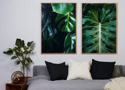 Přírodní dřevěné rámy vnášejí život do vašich motivů, úžasné pro přírodní témata. Zde je jeden z našich favoritů v solidním dubu